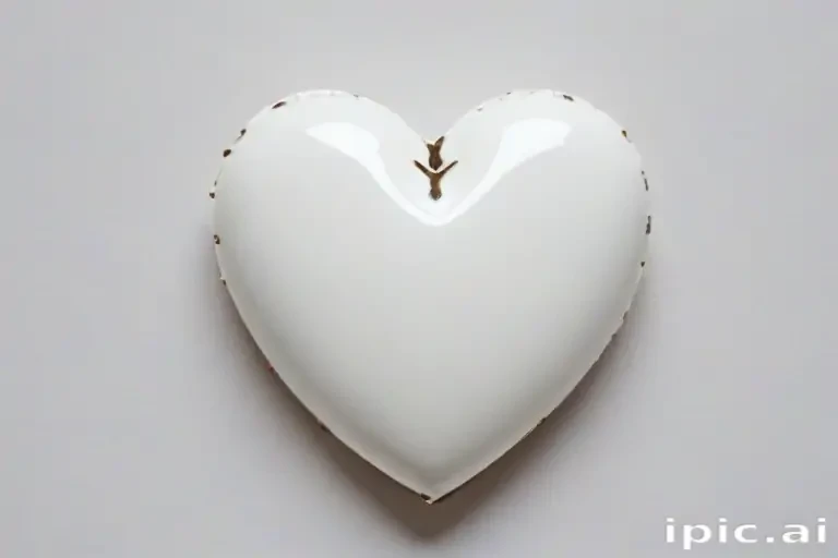 white heart