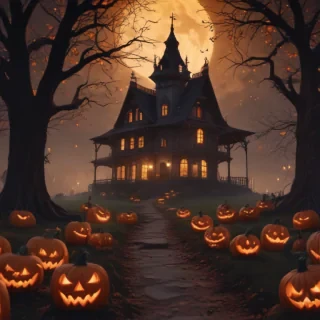 halloween aesthetic background