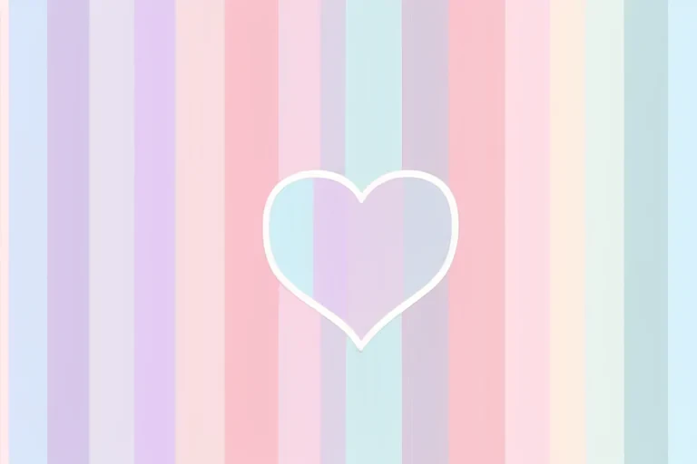 pastel heart wallpaper