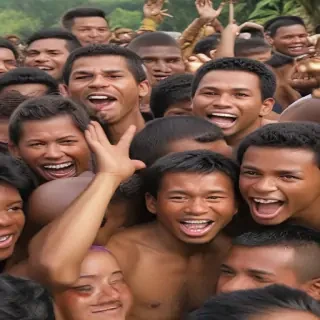 crowded png