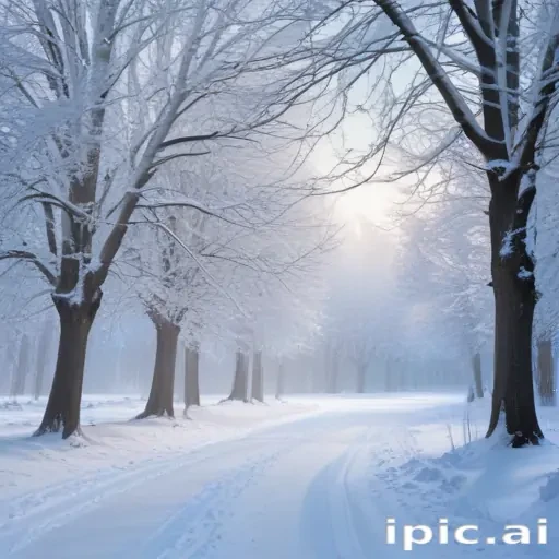 winter zoom background