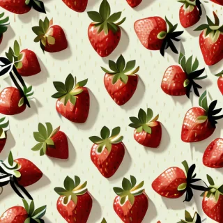 strawberry desktop background