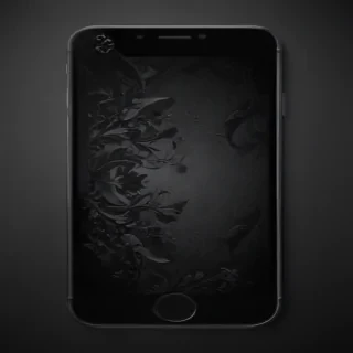 black wallpaper for iphone