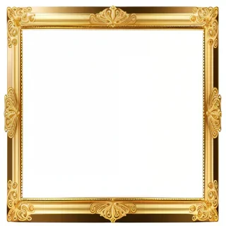 gold frame clip art