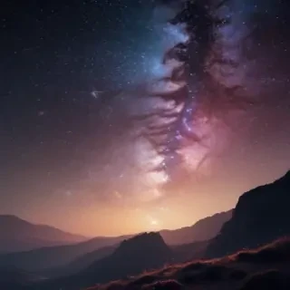 aesthetic stars background