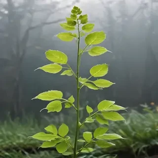 transparent plant