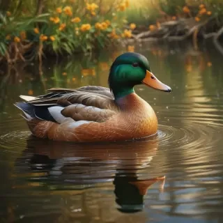 background duck