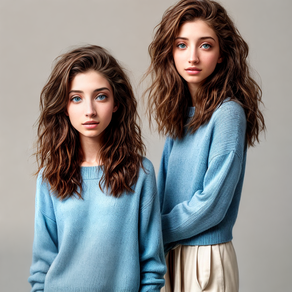 Emily rudd lookalike, single image, hyper realistic, blue eyes, brown ...