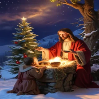 christmas wallpaper jesus