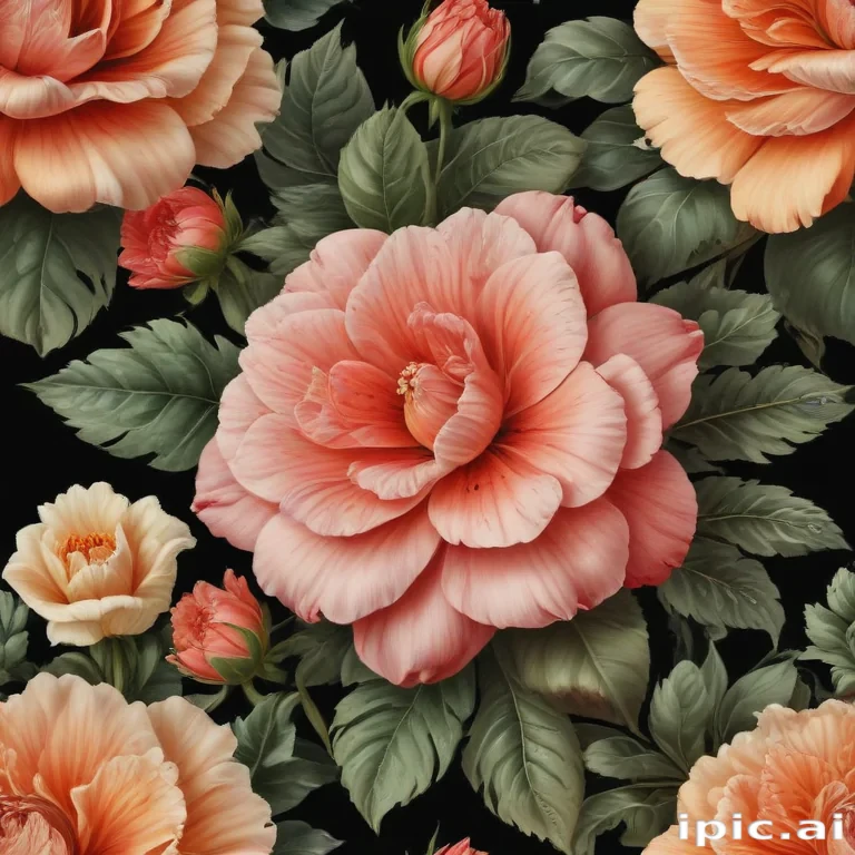vintage flower png