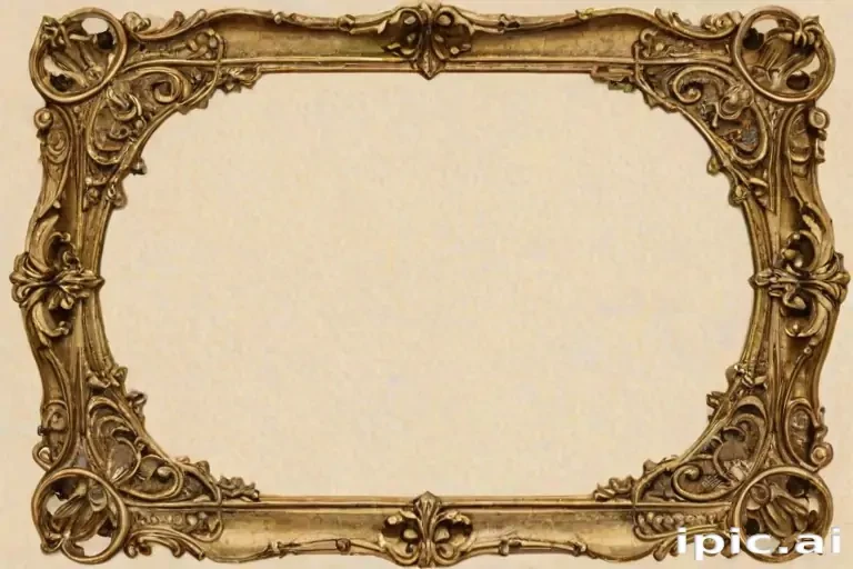 antique frame png
