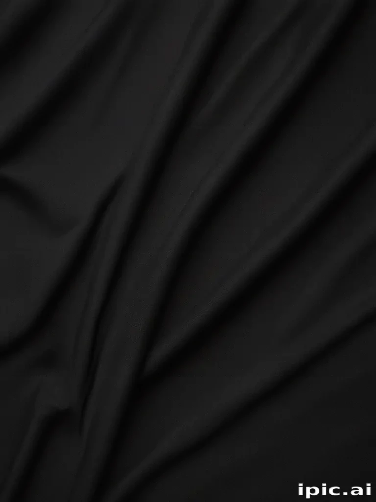 black fabric texture