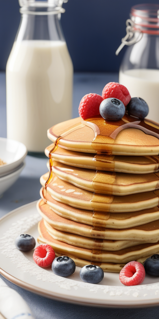 recipe for oat flour pancakes