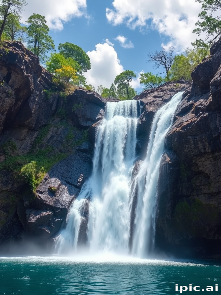 desktop waterfall backgrounds