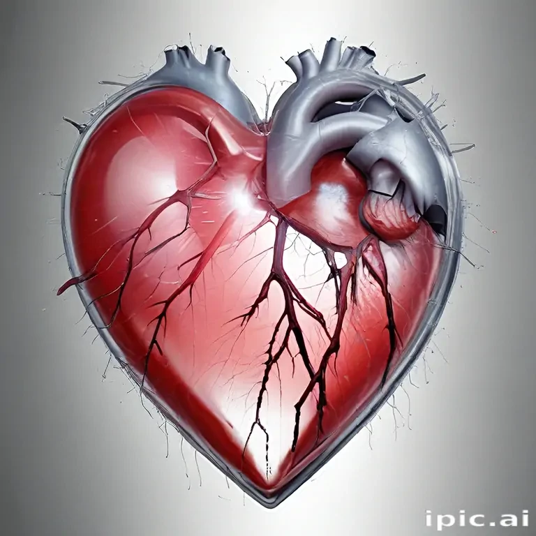 transparent broken heart