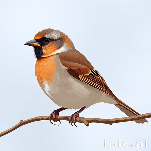 sparrow clipart