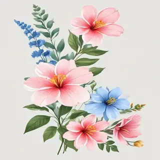 transparent background flower clipart
