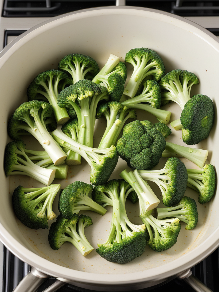 how to cook frozen broccoli on stove
