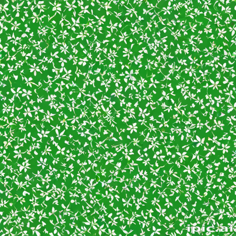 green and white background