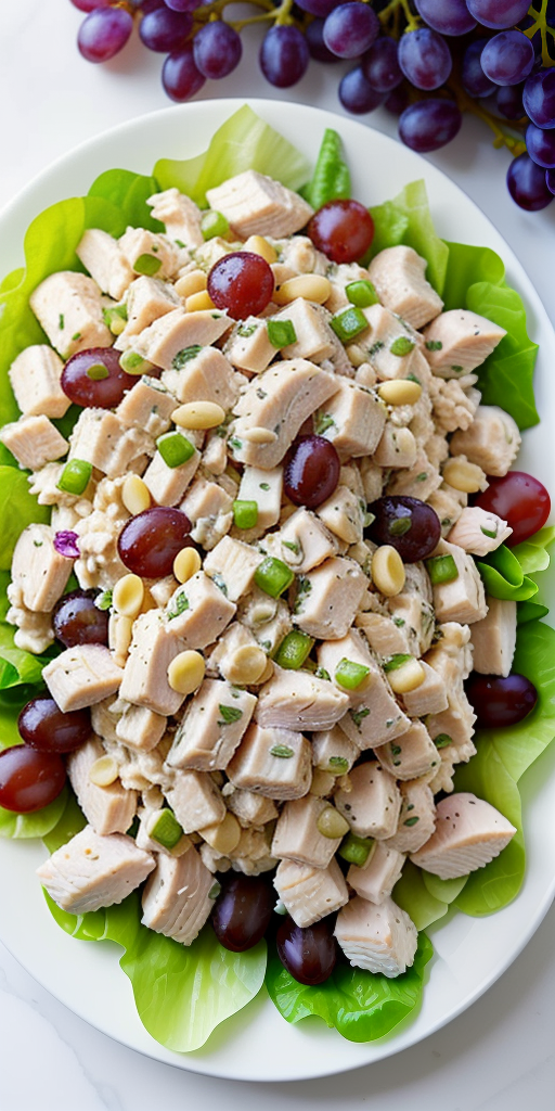 best chicken salad recipe no grapes