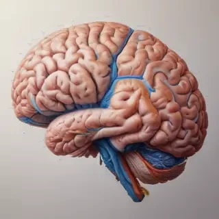 pic of brain drawing