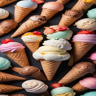 ice cream background