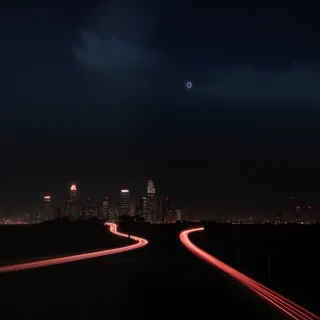 night time background