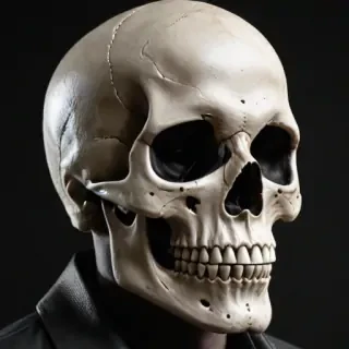 skull face png