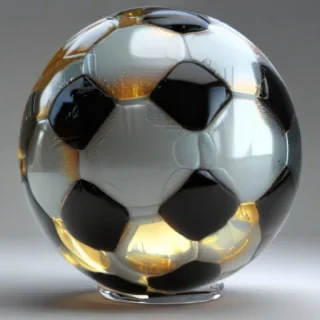 soccer ball transparent