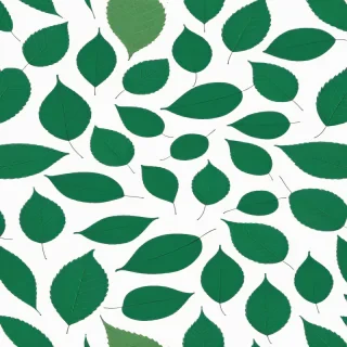 green leaf design