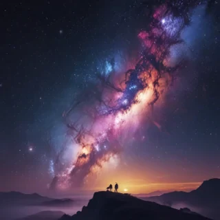 galaxy iphone wallpaper 4k