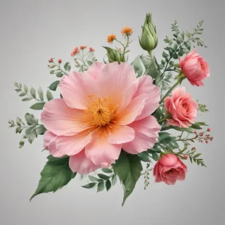 transparent background flower clipart