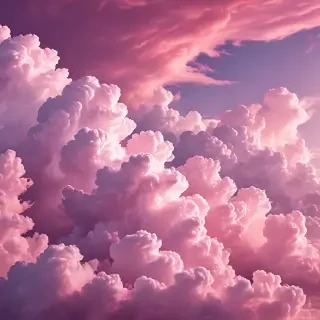 pink clouds wallpaper