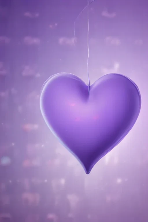 light purple heart wallpaper
