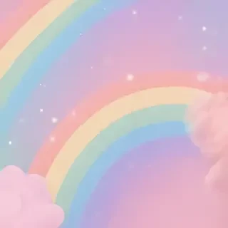 pastel rainbow aesthetic wallpaper