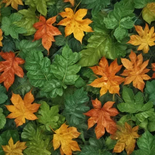 background leaves