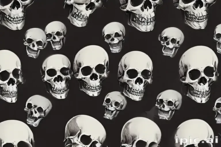 skull background