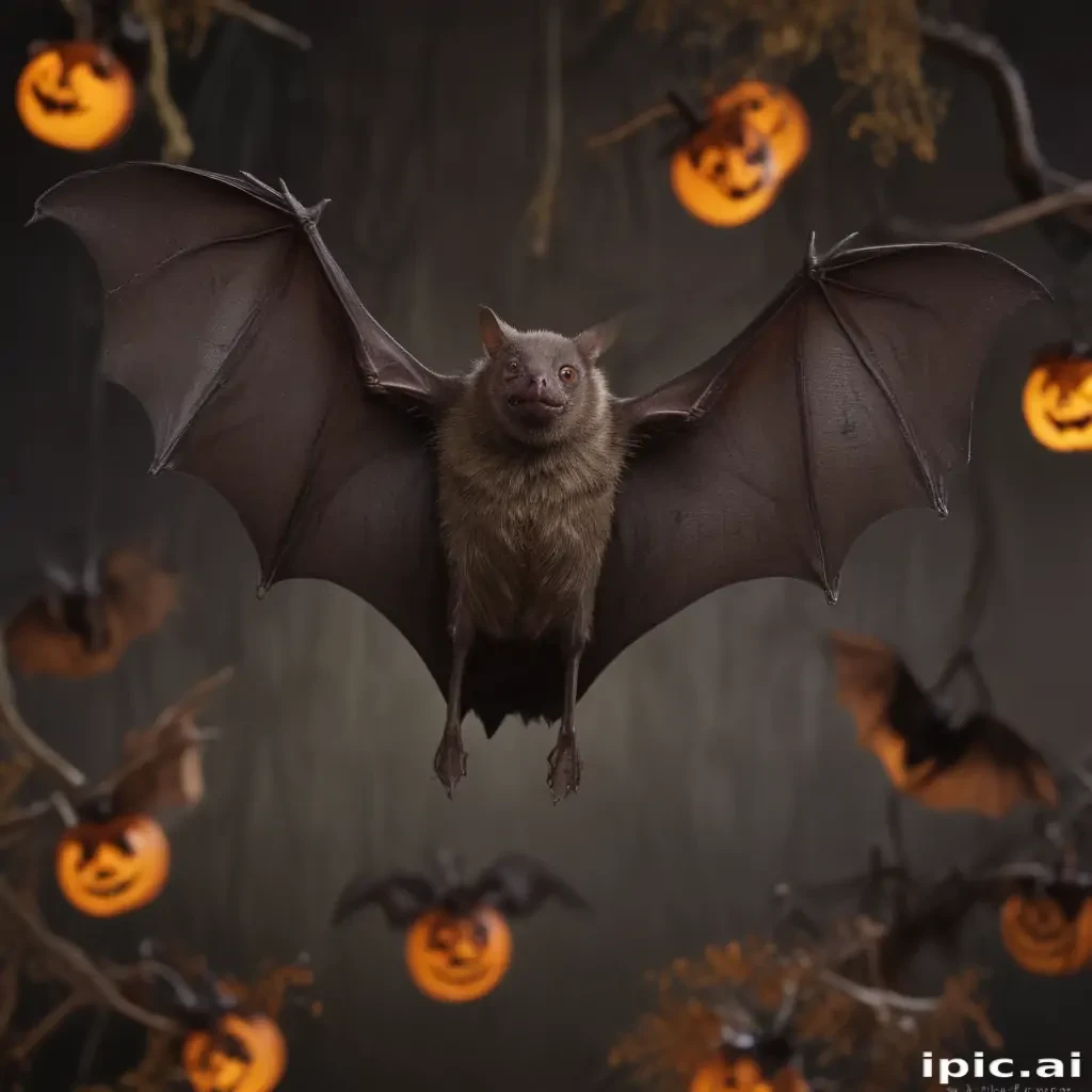 pictures of halloween bats