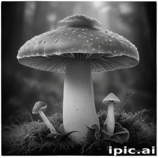 mushroom clip art black and white