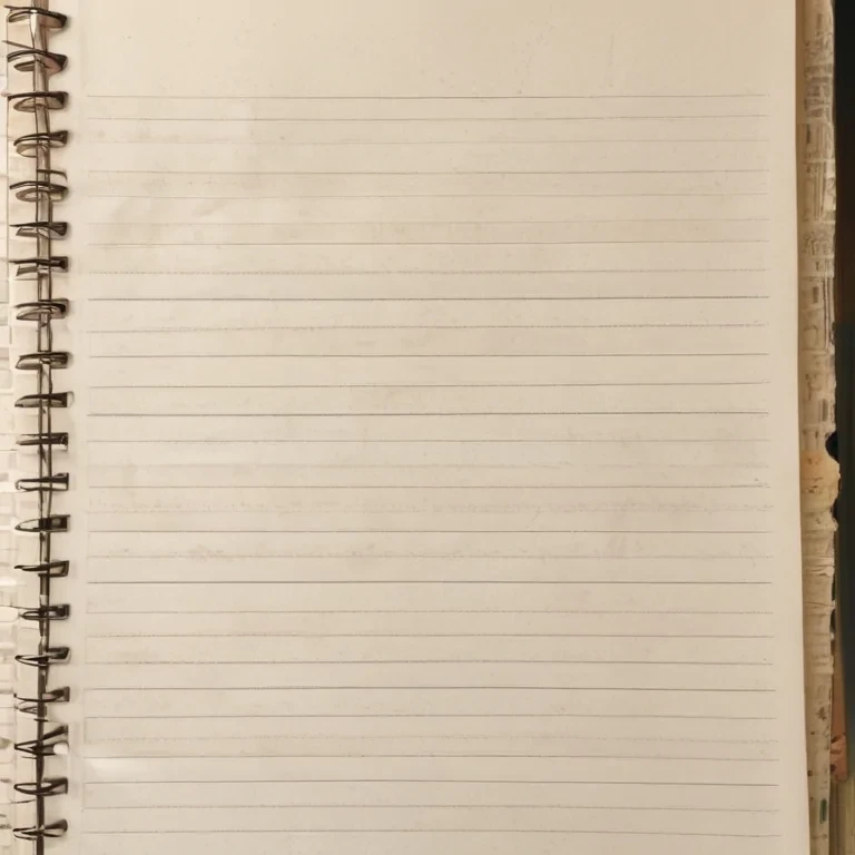 notebook paper image