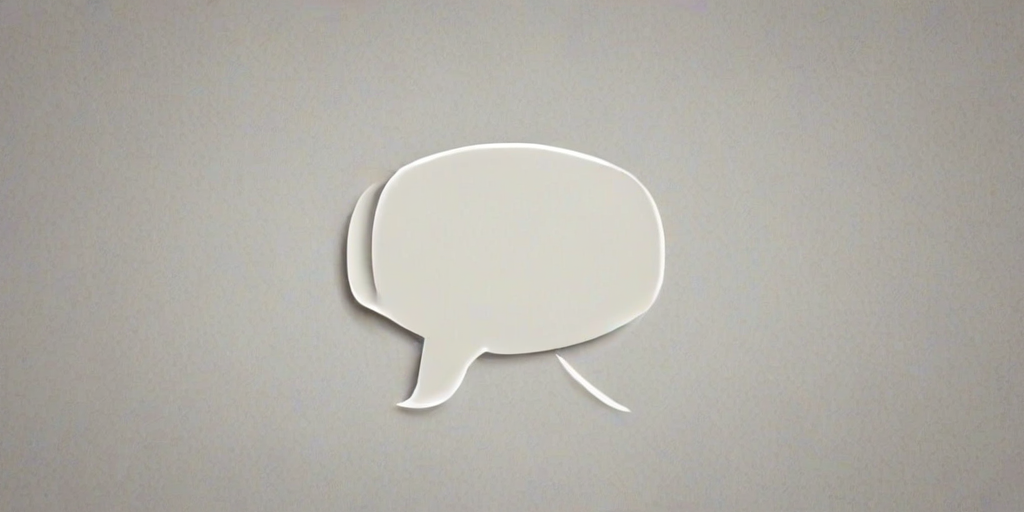 speech bubble
