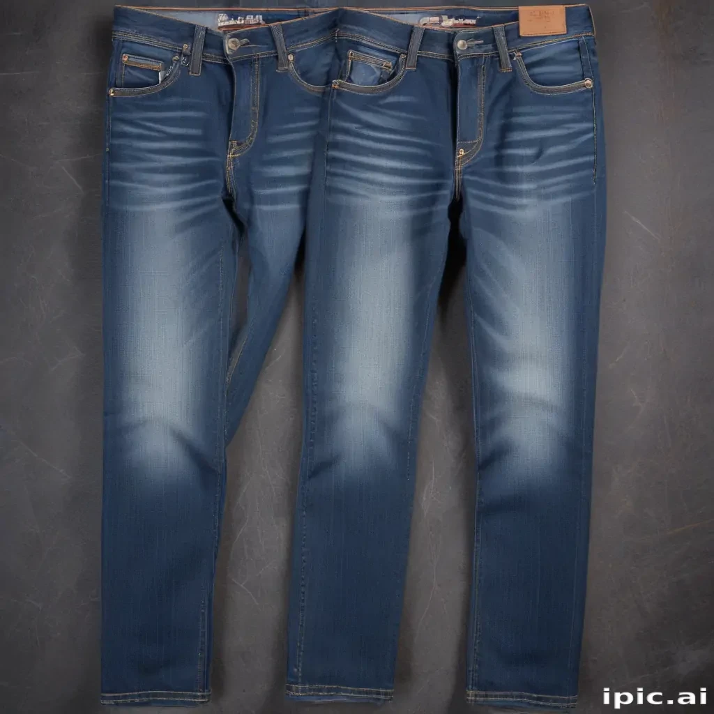 mock up jeans