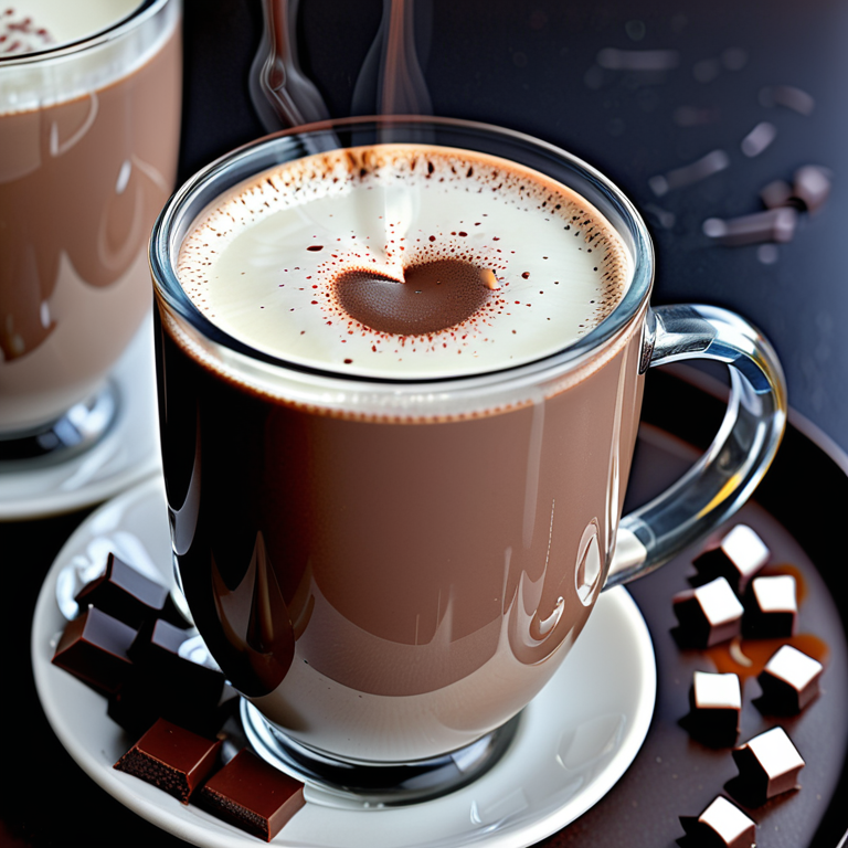 how long to heat up milk for hot chocolate