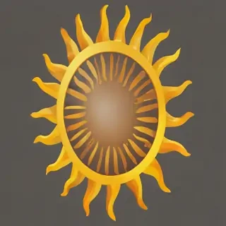 sun clipart transparent background