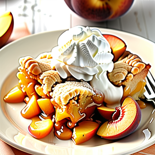cake mix peach cobbler recipe