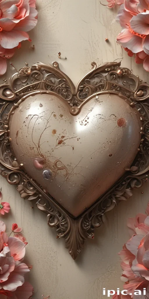 aesthetic heart wallpaper