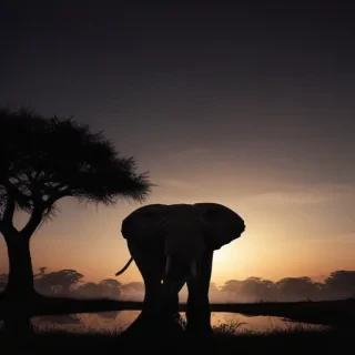 elephant silhouette