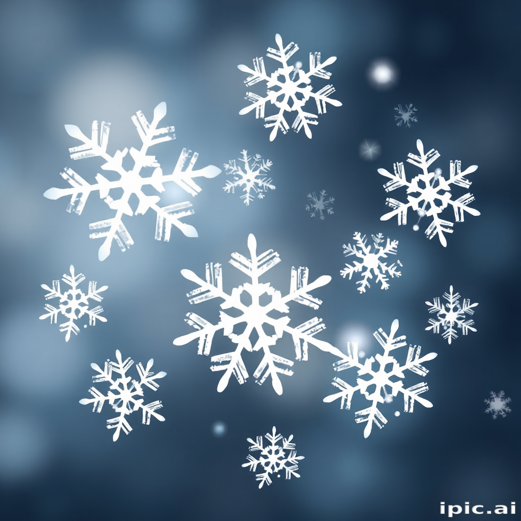 snow flakes png