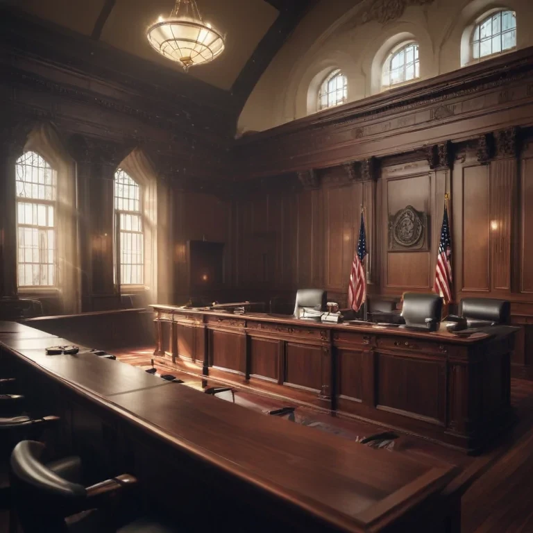 courtroom background