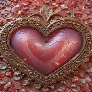 aesthetic heart background